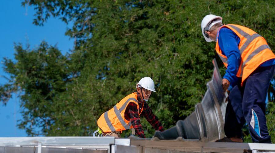 Professional new roof installation services in What Cheer, IA
